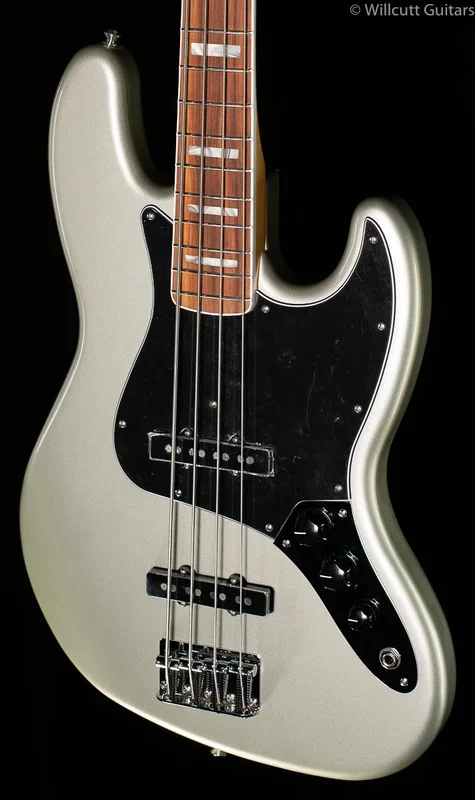 Fender Vintera ’70s Jazz Bass Inca Silver Bass Guitar