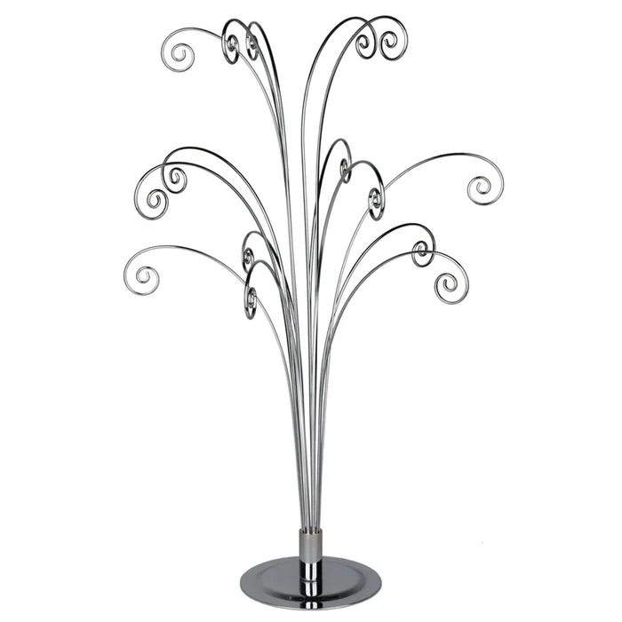 Fiddlehead Silver Tabletop Tree