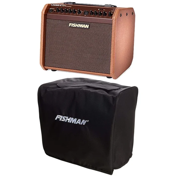 Fishman Loudbox Mini Charge 60 Watt Rechargeable Battery-Powered Acoustic Amplifier And Loudbox Mini Slip Cover