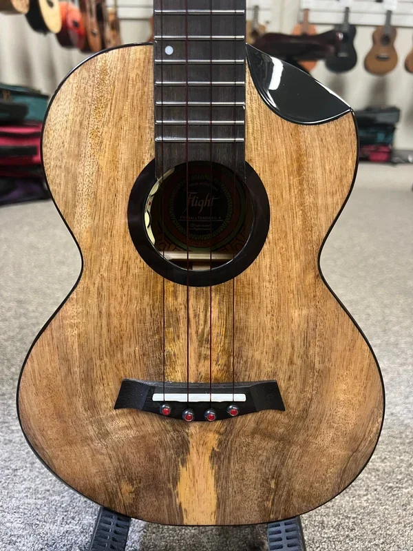 Flight Fireball Solid Mango Electric Tenor Ukulele w/Case #2 – Royal Series