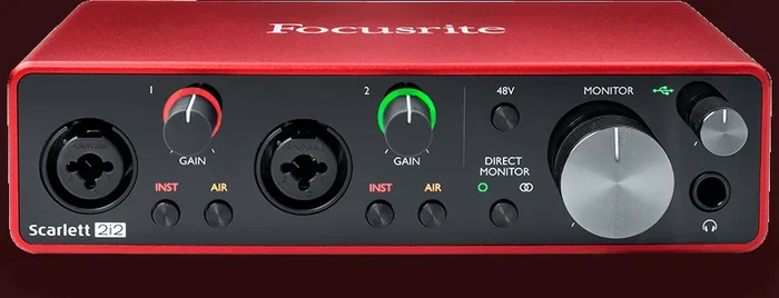 Focusrite Scarlett 2i2 Audio Interface
