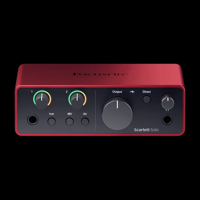Focusrite Scarlett Solo 4th Generation Audio Interface