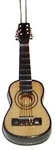 Folk Guitar Ornament 4″