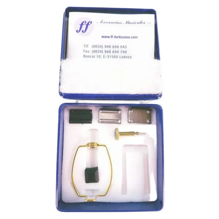 Fortissimo Model AN.04 Gold Plated Large Ligature Set