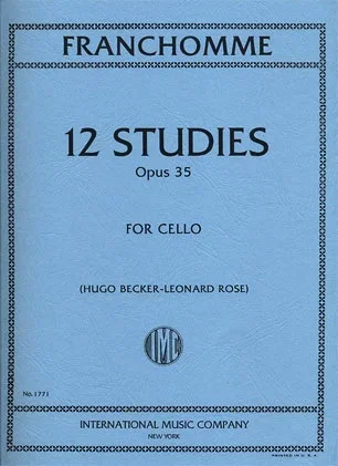 Franchomme (Becker-Rose): Etudes Op.35 (cello)