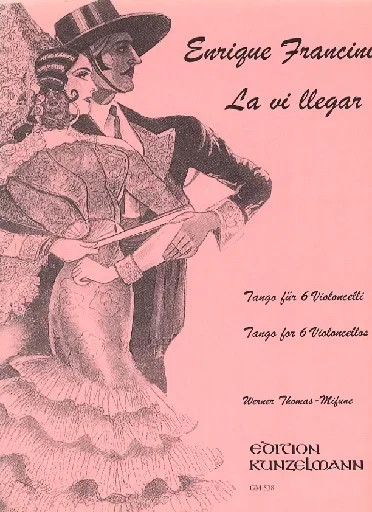 Francini, E.: Tango ”La vi llegar” (6 cellos)