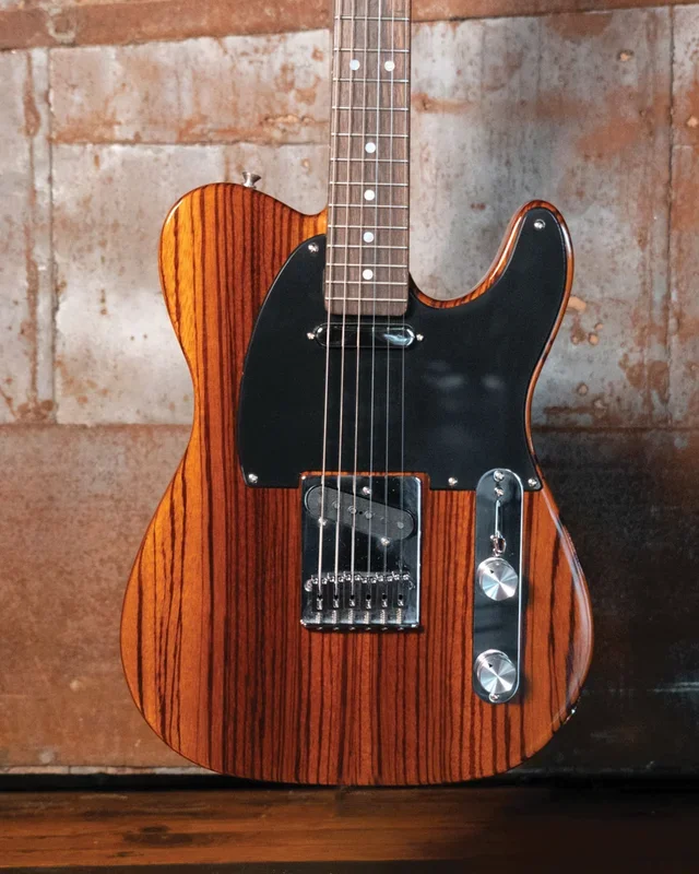 Furlan T-Style Guitar – Swamp Ash/Zebrawood