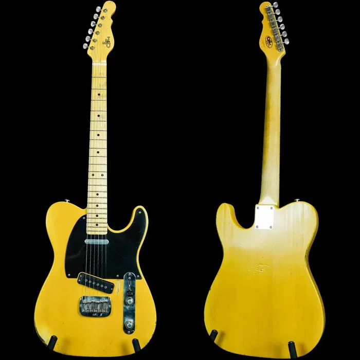 G&L Custom Shop ASAT Special Electric Guitar – Medium Aged Butterscotch Blonde