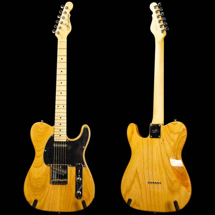 G&L Fullerton Deluxe ASAT Classic Electric Guitar – Vintage Natural