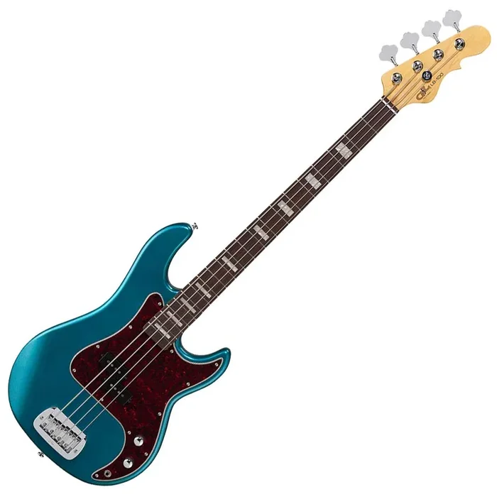 G&L Tribute Series LB-100 4-String Bass Guitar – Emerald Blue
