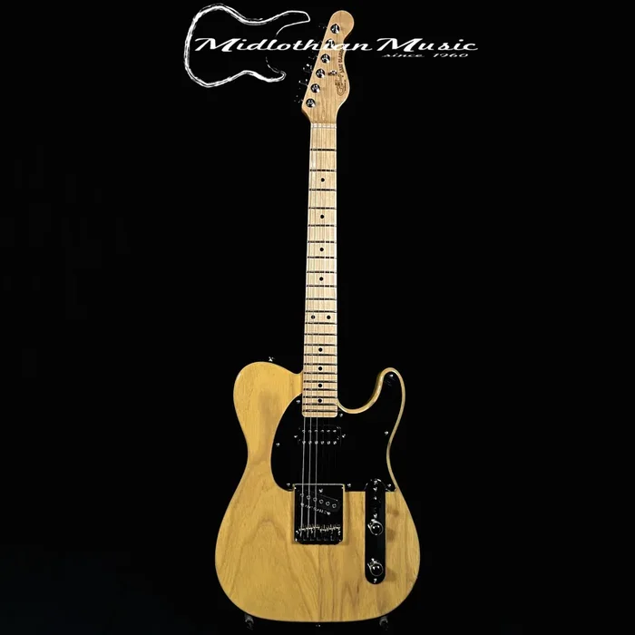 G&L USA ASAT Classic Bluesboy Custom Electric Guitar – Butterscotch Blonde Finish w/Case