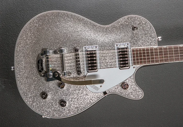 G5230T Electromatic Sparkle Jet FT Single-Cut w/Bigsby – Silver Sparkle