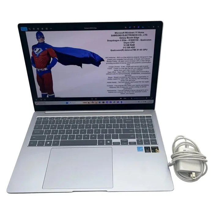 Galaxy Book4 Edge 16″ Snap Dragon 512BB, 16GB NP960XMB-KB1US Qualcomm x1-85 GPU Laptop