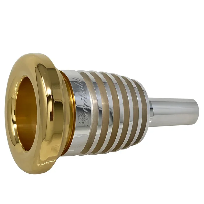 Garibaldi R22 Elite Trombone Silver Plated Single-Cup Gold-Plated Rim Mouthpiece Size R22