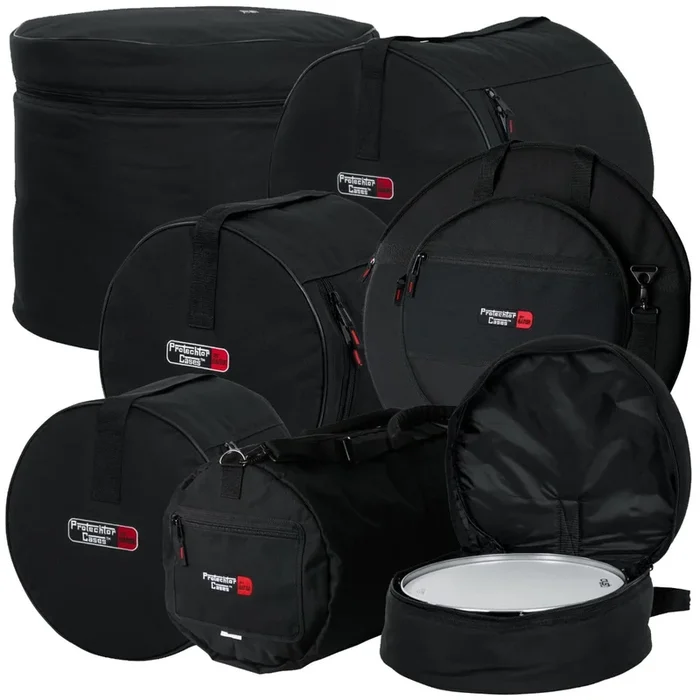Gator Cases 5-Piece Complete Drum Case Set for Roland VAD506, VAD507, and VAD706