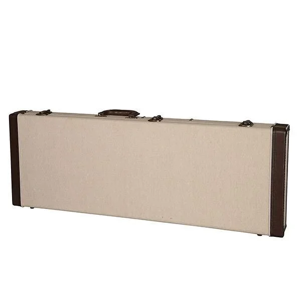 Gator Deluxe Wood Solidbody Electric Case w/Journeyman Burlap Exterior