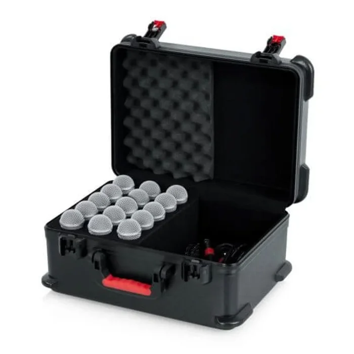 Gator GTSA-MIC15 Case for 15 Microphones