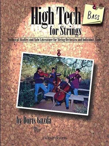 Gazda, Doris: High Tech for Strings (Bass)