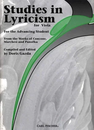 Gazda, Doris: Studies in Lyricism for Viola-for the Advancing Student