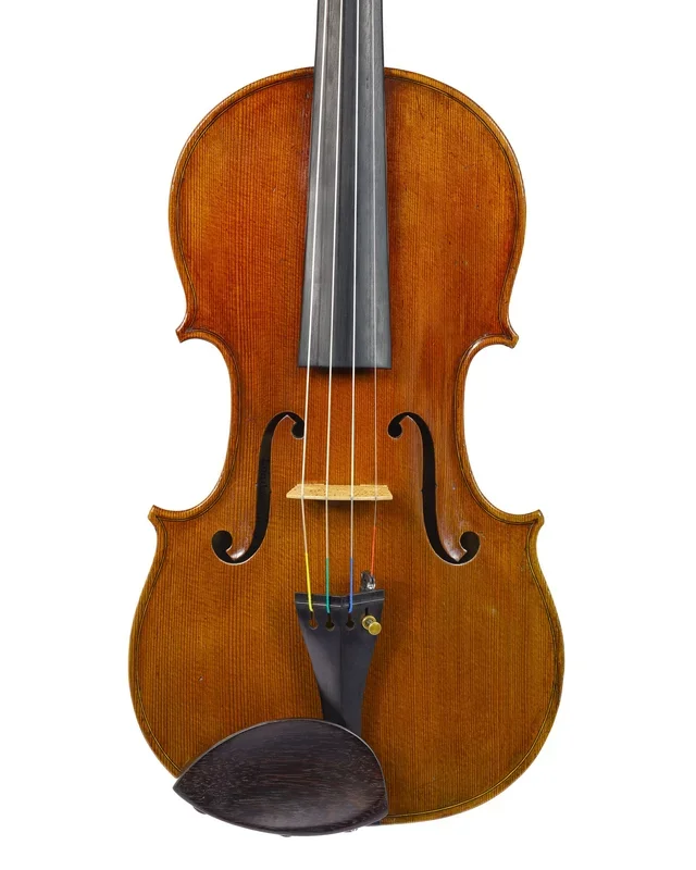 George Wulme-Hudson violin, 1936, LONDON, Kenneth Warren & Son certificate