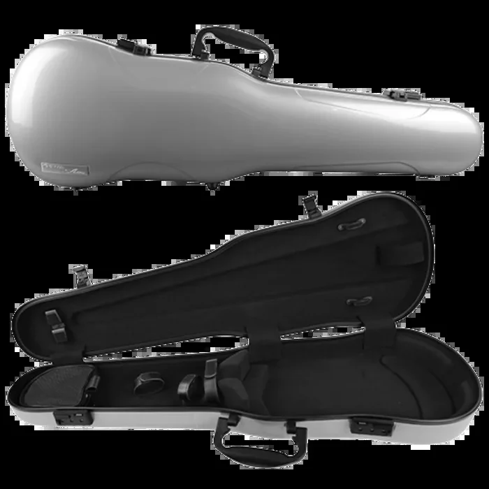 GEWA Air 1.7 Shaped Violin Case 4/4 Metallic Silver