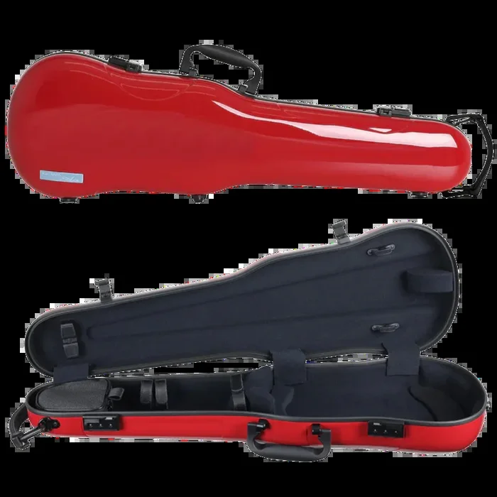 GEWA Air 1.7 Shaped Violin Case 4/4 Red Gloss with Subway Handle