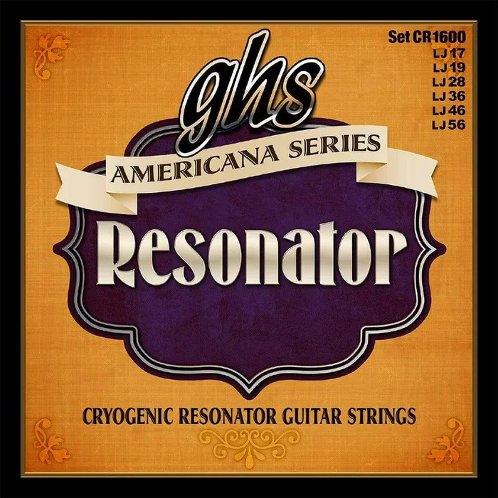 GHS Americana Series Resonator Regular Strings 17-56