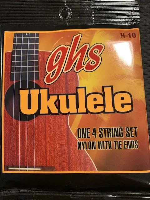 GHS Ukulele Strings Black – Nylon – Soprano/Concert
