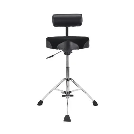 Gibraltar 9808HMTB 9000 Series Hydraulic Cordura Saddle Throne 16″ Tall w/Backrest & Footrest