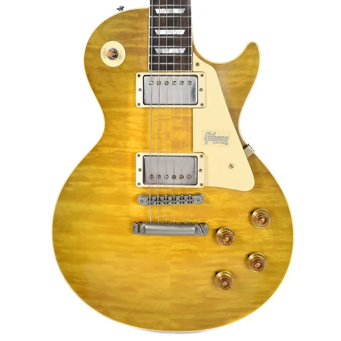 Gibson Custom Les Paul Standard Green Lemon w/Brazilian Fingerboard