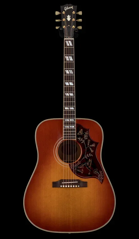 Gibson Custom Shop 1960 Hummingbird Murphy Lab Light Aged – Heritage Cherry Sunburst #25019