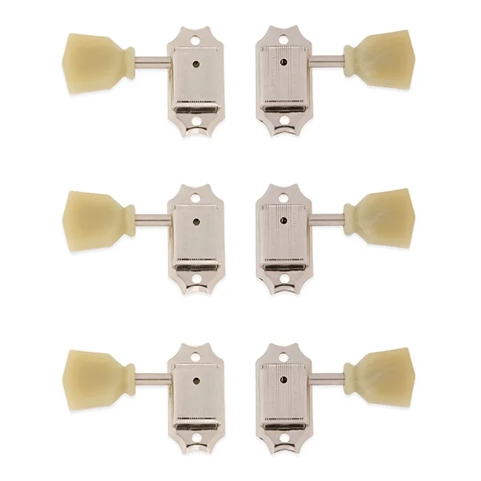 Gibson Deluxe Reissue Style Tuner Set – Nickel