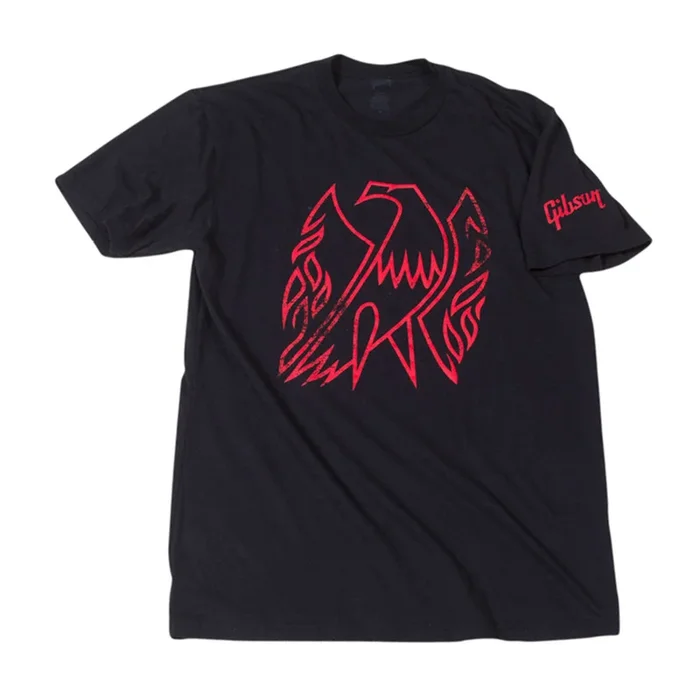 Gibson Firebird T Shirt – Black – Medium
