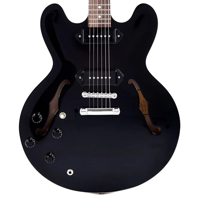 Gibson Memphis 2019 Limited ES-335 Dot P-90 Ebony LEFTY