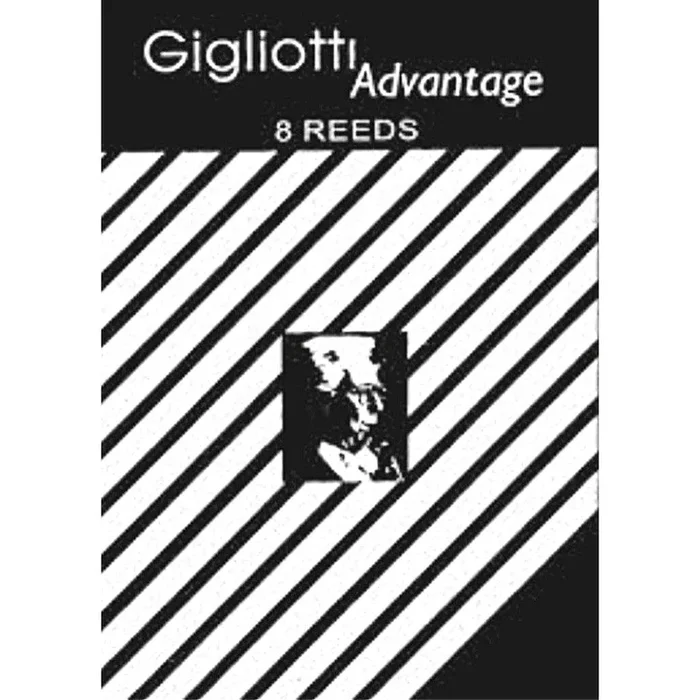 Gigliotti Advantage Bb Soprano Saxophone Reeds Strength 2, Box of 8