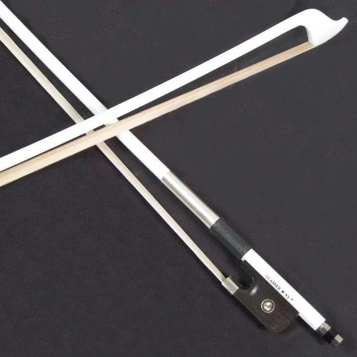 Glasser 4000CG Archet de violoncelle 4/4 en graphite de carbone Blanc