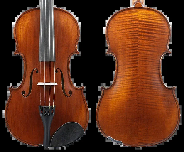 Gliga I Violin Outfit with Dark Antique Varnish 4/4 Left Hand