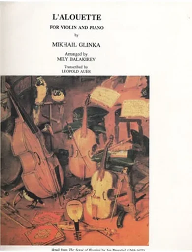 Glinka, Mikael (Auer): L’Alouette (violin & piano)