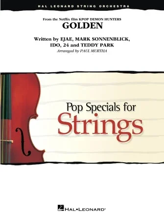 Golden from KPop Demon Hunters (arr. Paul Murtha) for String Orchestra