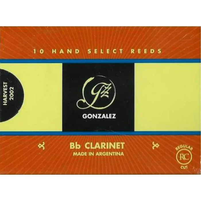 Gonzalez Bb Clarinet ‘RC’ Reeds Strength 1.75, Box of 10