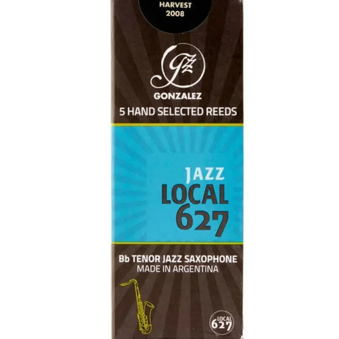 Gonzalez Tenor Saxophone ‘Local 627’ Jazz Reeds Strength 4.5, Box of 5