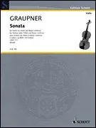Graupner, C. (Birtel): Sonata in G Minor (violin or flute and basso continuo)