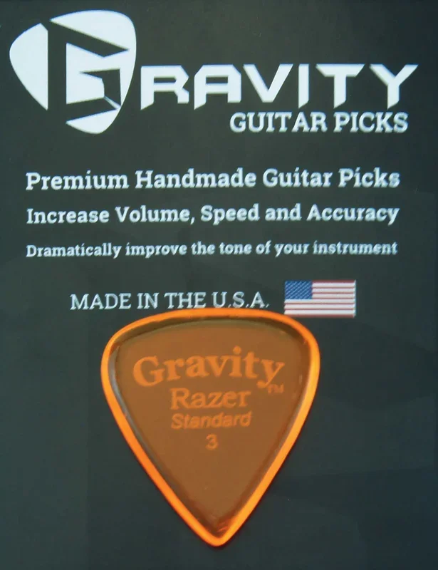 Gravity Picks Razer – 3.0 mm Standard Polished