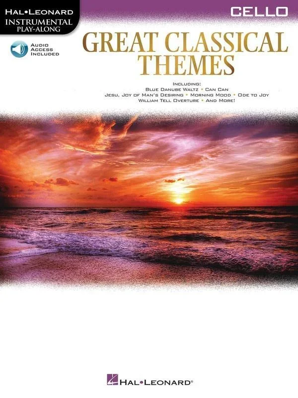 Great Classical Themes for Cello with Online Accompaniments