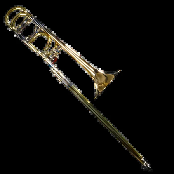 Greenhoe Tenor Trombone w/F Attachment – Gold Brass – GB4-1G