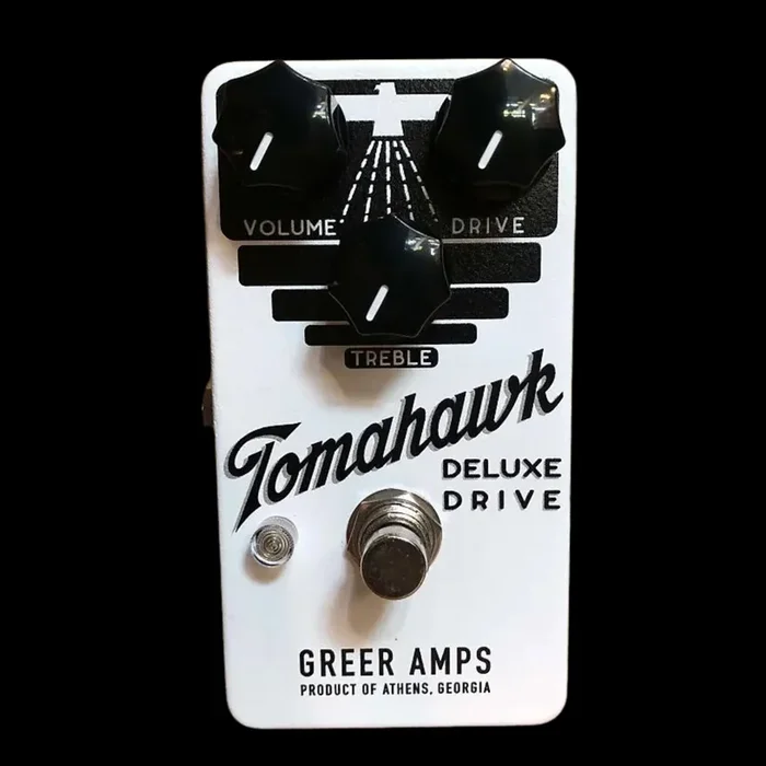 Greer Amps Tomahawk Deluxe Drive Limited Edition White