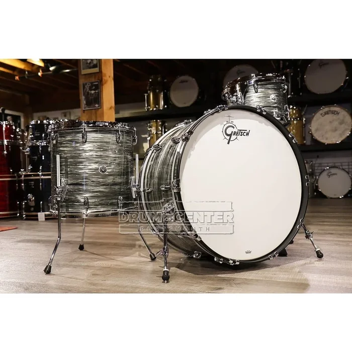 Gretsch Brooklyn 3pc Drum Set w/26BD Grey Oyster