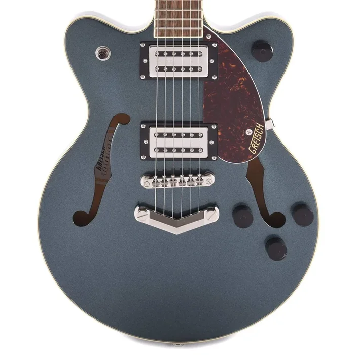 Gretsch G2655 Streamliner Center Block Jr. Gunmetal w/V-Stoptail & Broad’Tron Pickups