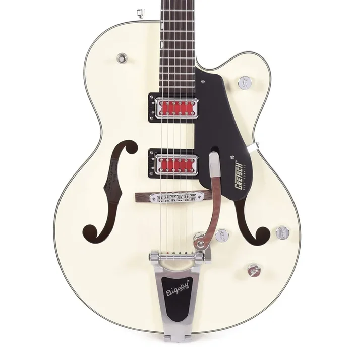 Gretsch G5410T Electromatic “Rat Rod” Hollow Body Single-Cut Matte Vintage White w/Bigsby