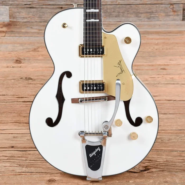 Gretsch G6120DE Duane Eddy Pearl White w/Bigsby